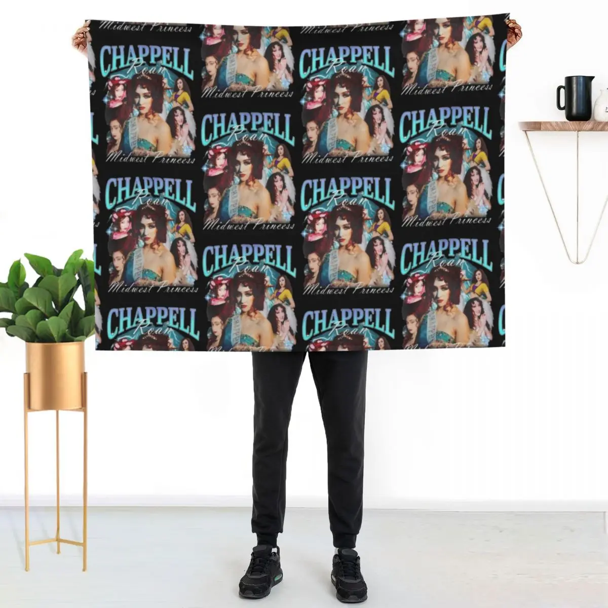 Chappell Roan Midwest Princess Retro Throw Blanket Quilt Winter beds decorative Travel Soft Big Soft Plaid Blankets