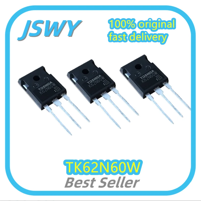 (3/30pcs) TK62N60W TK62N60 K62N60W TO-247 Field Effect Tubes Brand New Original Bulk Stock