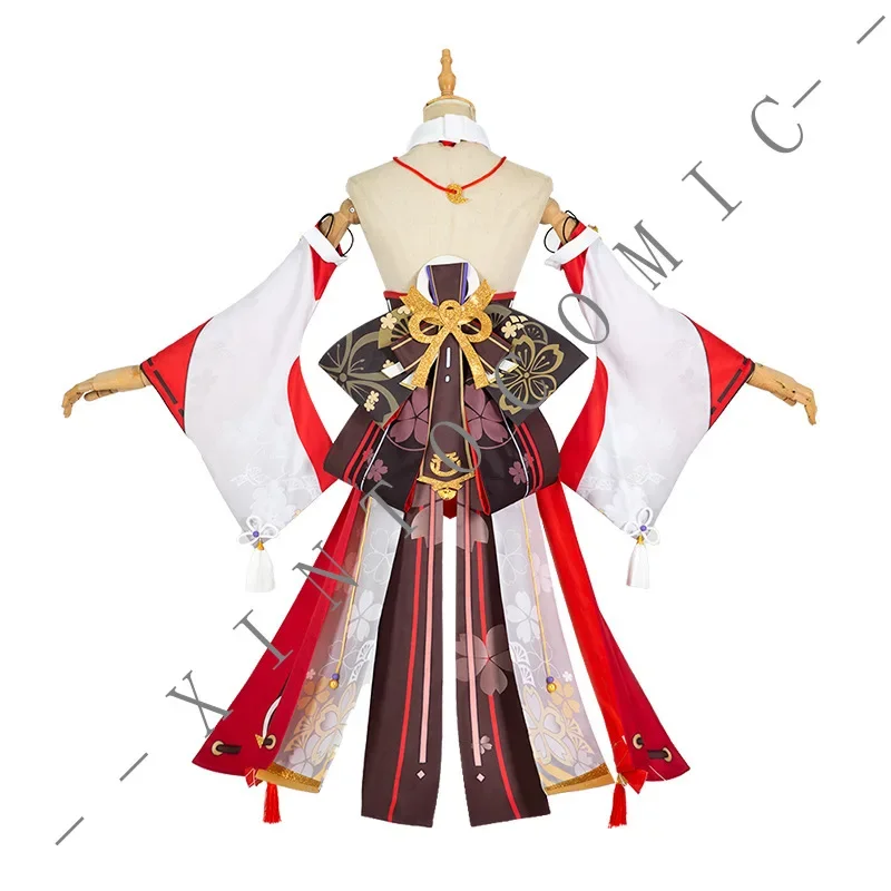 Genshin Impact Yae Miko Guuji Yae Cosplay Costume Genshin Deguisement Wig Uniform Dress Outfits Halloween Costumes For Women OI5