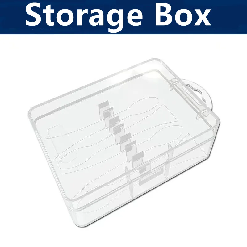 Toothbrush nozzle storage box is suitable for all toothbrush nozzle accessories