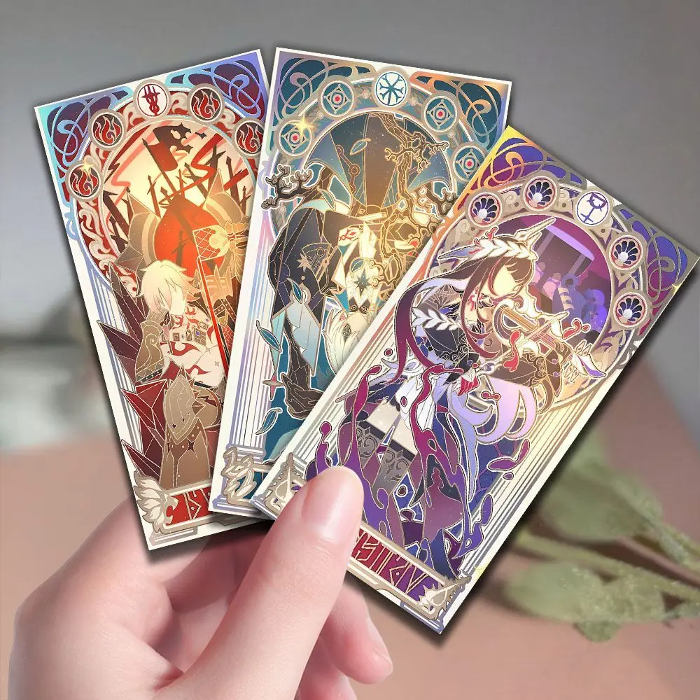 Honkai:Star Rail Chrysos Heirs Phainon Dang Heng 12Pcs Tarot Cards Lomo Card Photocard HD Album Photo Cards For Fans Collection