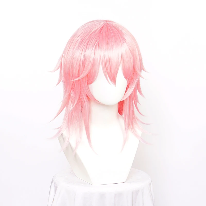 New Honkai Impact 3 3rd Cosplay Wig Yae Sakura Pink Long Straight Party Halloween Costume Wigs Carnival Props Synthetic Hair