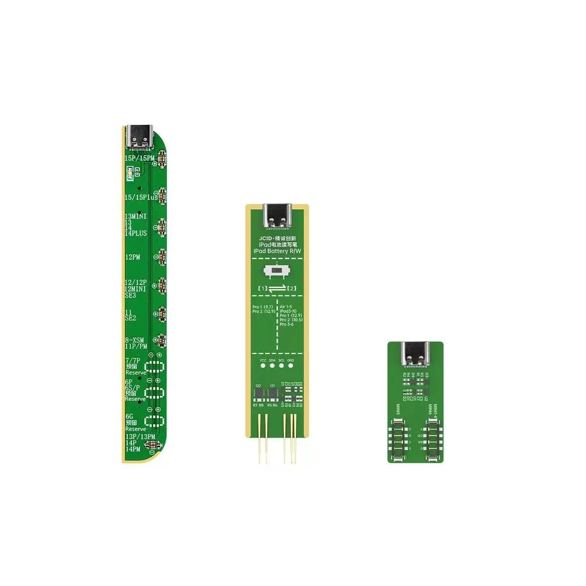 

JCID battery read and write set no need tag-on FPC /no need remove battery for ipad7/8/9/10/air3 4 /5 pro3 /4/5 and mini5/6