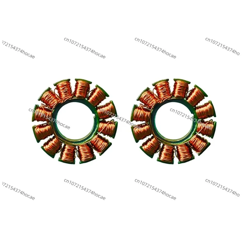 Mini size 22x5mm 12v outer rotor low speed Bldc 10w three phase positioning drone automatic door motor