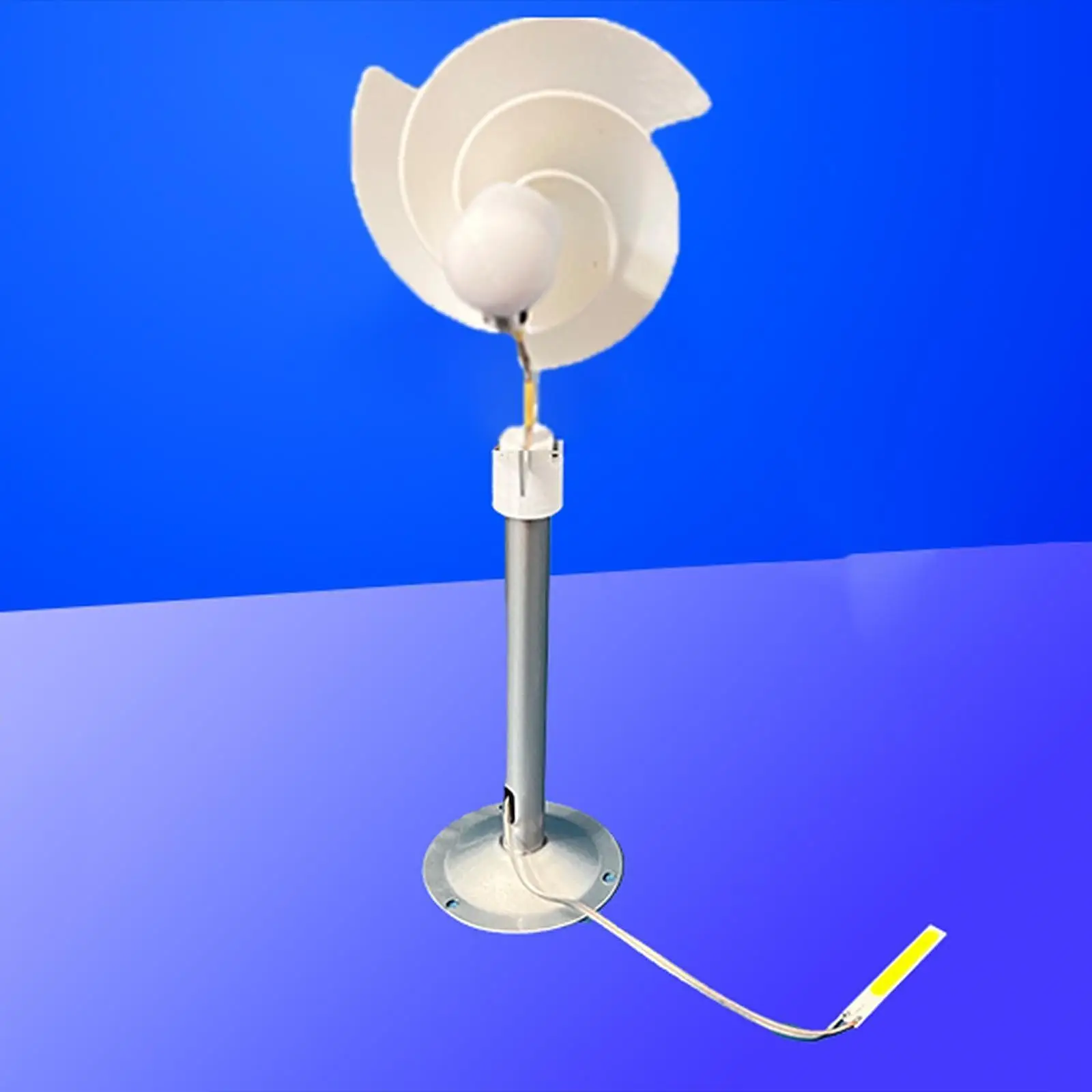 Educational Science Project Wind Turbine Kit DIY Assemble Simple Machines Kids Engineering STEM Toy for School Experiments