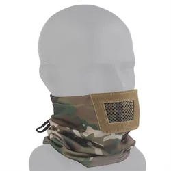 FDHBGE Hunting Protective Headgear Tactical Half Face Airsoft Paintball Masks Shooting Acessories CS Wargame Outdoor Equipment