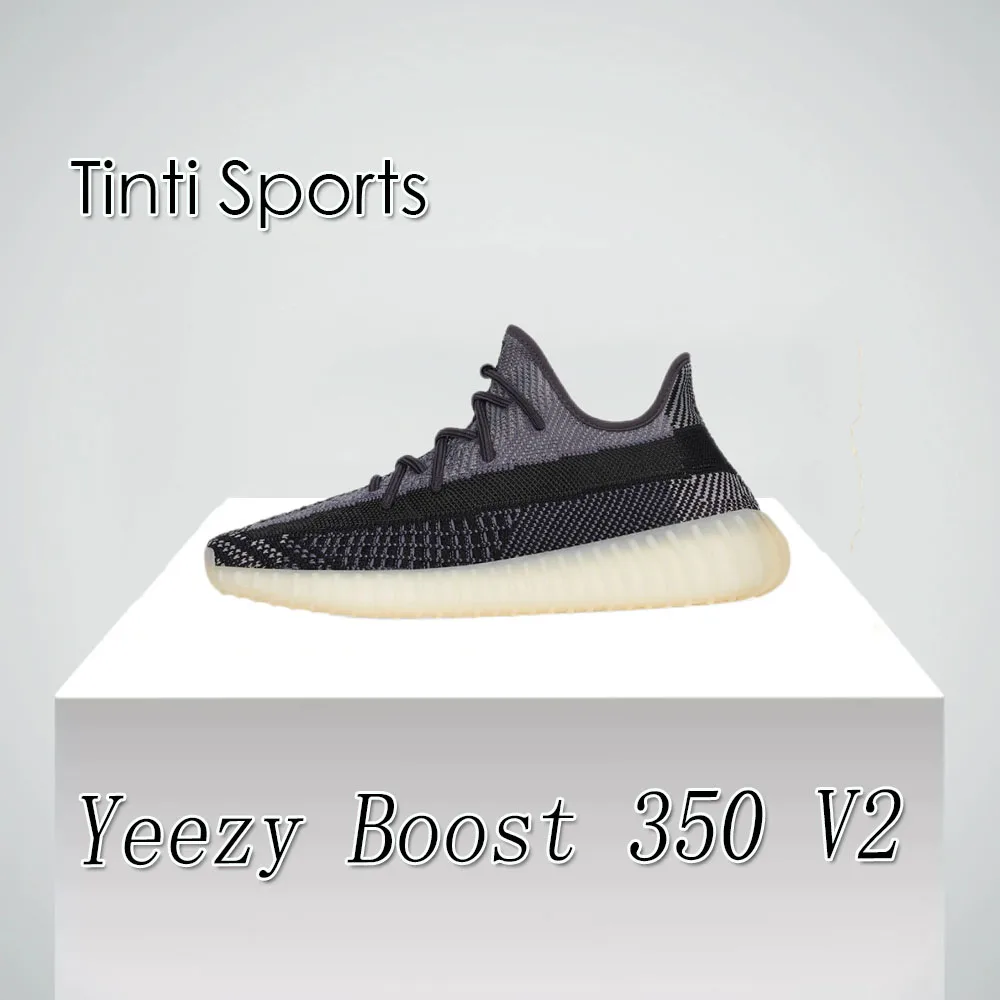 Adidas New Yeezy Boost 350 V2 Men and Women sneakers Breathable fashion casual shoes Cushioning and wear resistance Black&Brown