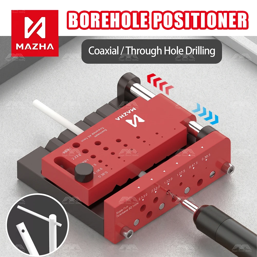 採集・採集道具 O.G.A..T MAZHA T0012 Borehole Positioner Center Punch Drill Guide Doweling