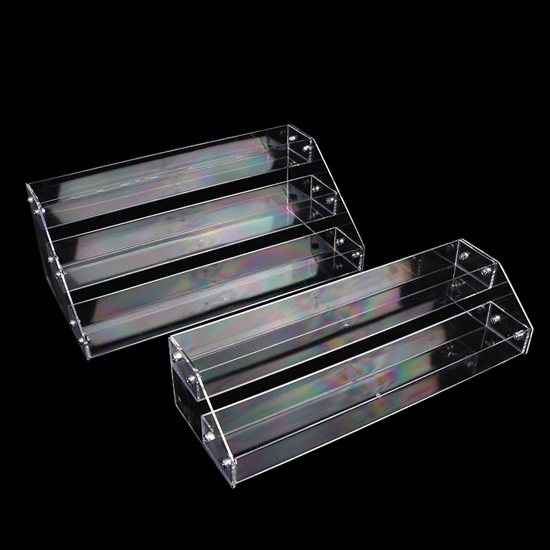 2/3/4/5/6/7 Layers Nail Polish Display Stand Clear Cosmetic Display Rack Holder Essential Oil Bottle Organizer Storage