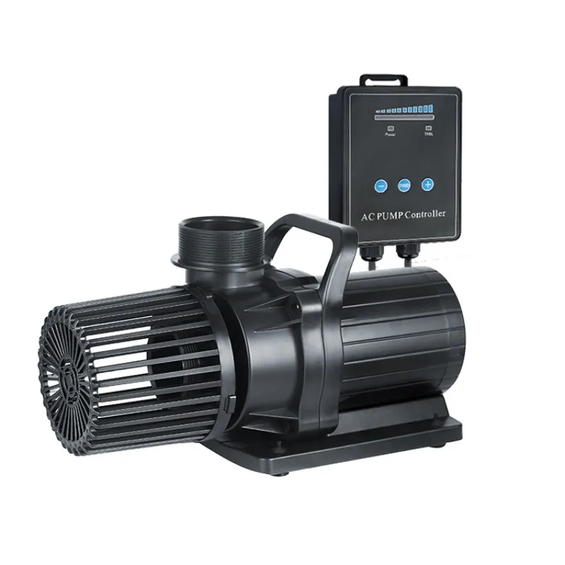 

40000l Aquarium tank pump Variable speed pool pump AC water pump with flow display