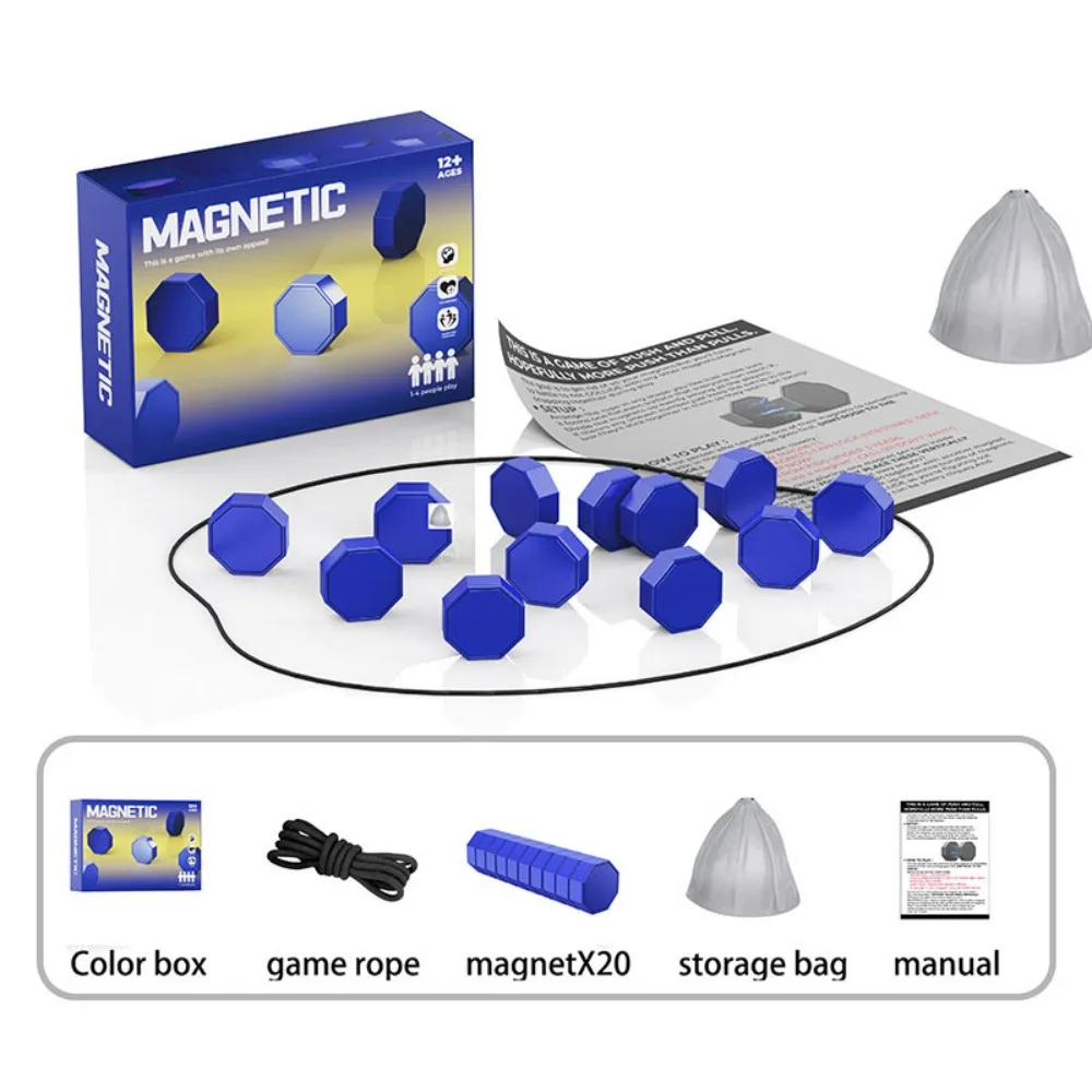 **2027Magnetic Rocks Magnetic Effect Chess Games Multiplayer Interactive Stone Board Game Set Brain Exercise Develop The Mind
