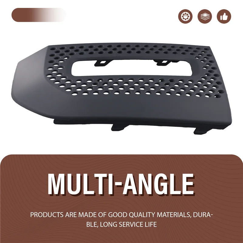 

A82E-Defender Front Bumper Fog Light Cover Grille For Land Rover L663 90 110 130 2020 2021 2022 2023 Right LR129431