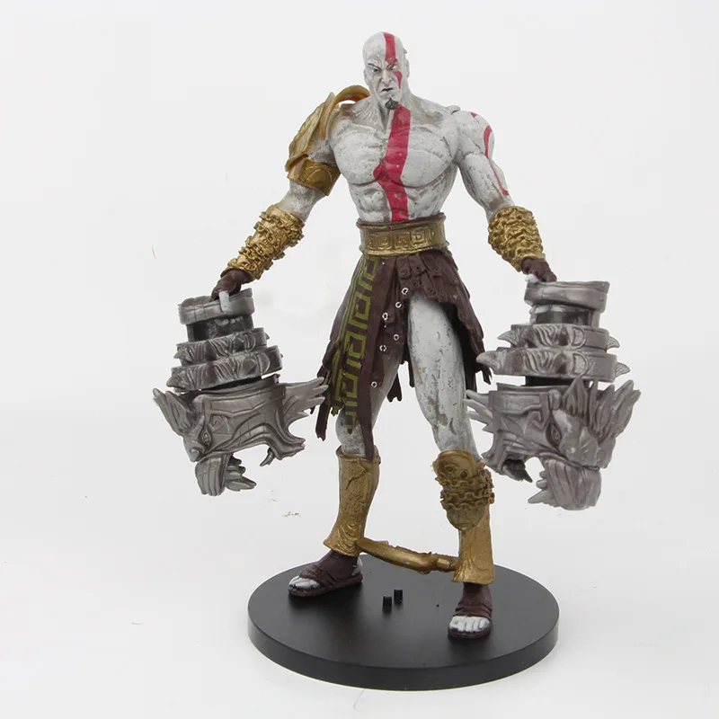 Figuras de anime god of war kratos modelo de jogo brinquedos figura de ação coleção modelo brinquedos para crianças presente de natal ﻿