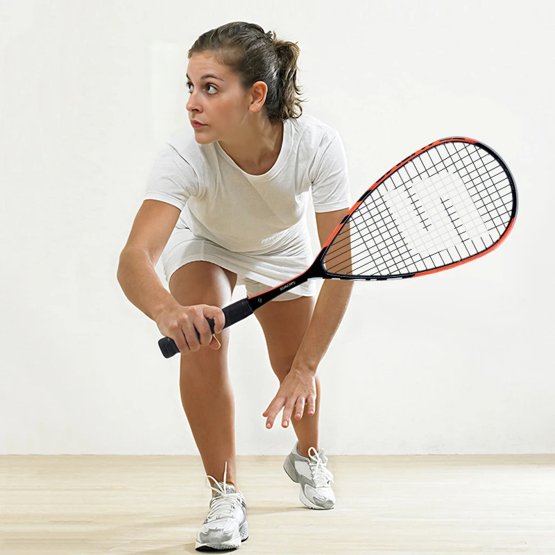 

Лучшее соотношение цены и качества - карбоновая ракетка для сквоша EAGLE, T700 с усиленной углеродной нитью для повышения устойчивости к крутильным нагрузкам, сверхлегкая и прочная.