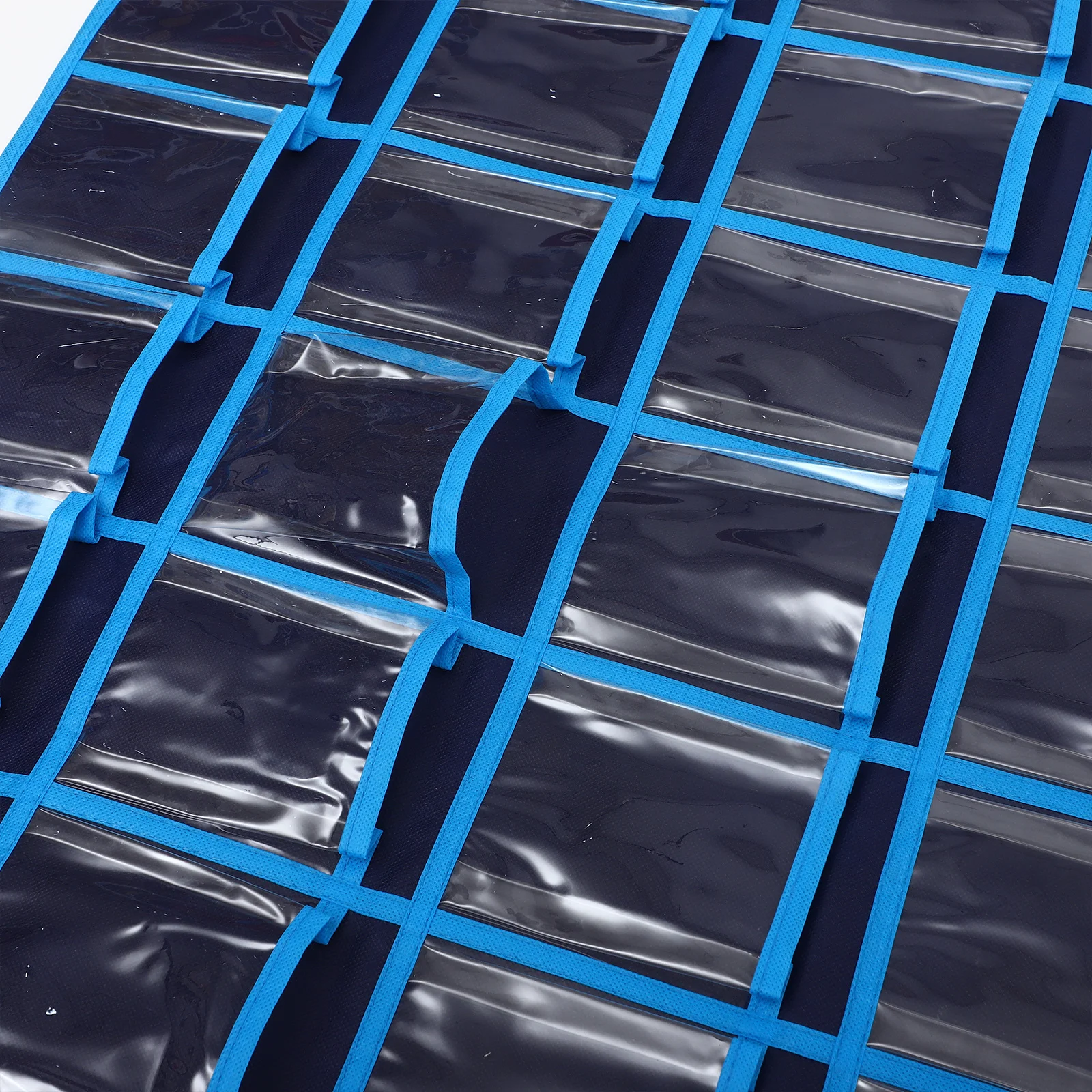 

Cell Phone Pocket Holder Over Door Hanging Storage Bag Classroom Organizer Pocket Chart for Calculators Chargers Markers