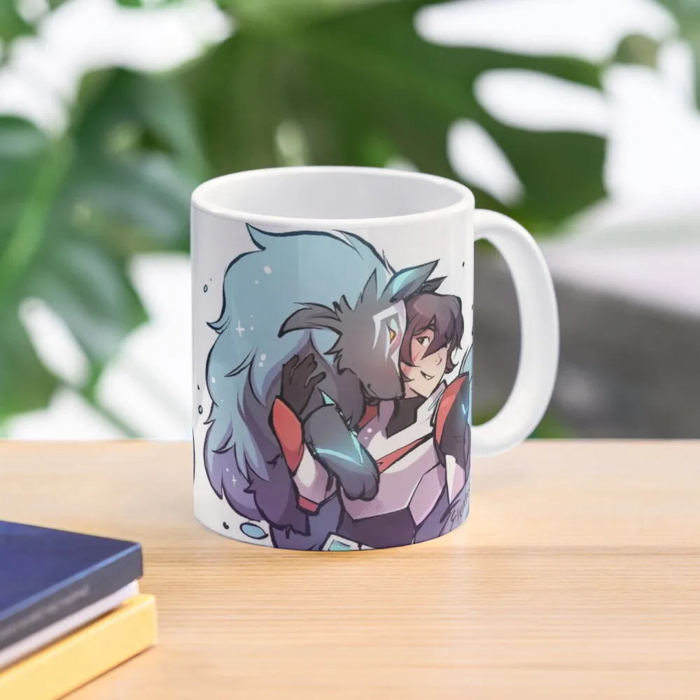 

Cosmic Wolf Coffee Mug Aesthetic Cups Porcelain Creative Cups Customs Mug