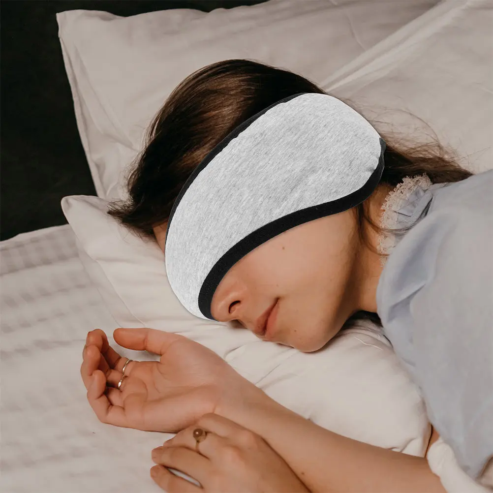 

2Pcs Adjustable Sleep Ear Muffs Soft Warm Cozy Ear Warmer Headband for Deep Sleep Noise Isolation Winter Outdoor Activities