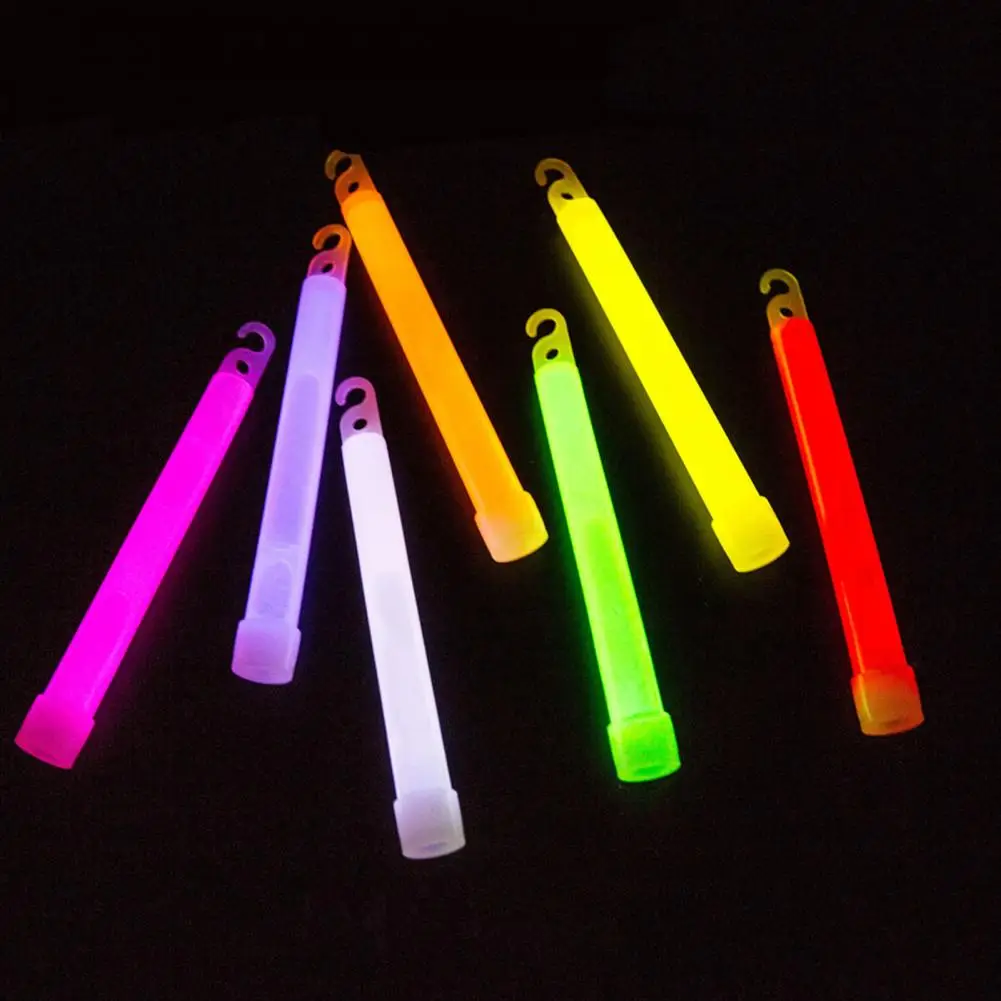 12Pcs Light Stick Survival Kit Chemical Light Super Bright Emergency Light Stick Disposable Camping Attractive Glow Stick