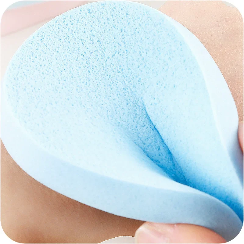 Facial Limpeza Esponja Puff, Face Cleaning Wash Pad, Esponja Puff, Maquiagem Suave Disponível, Limpeza de Algas Marinhas, 1Pc