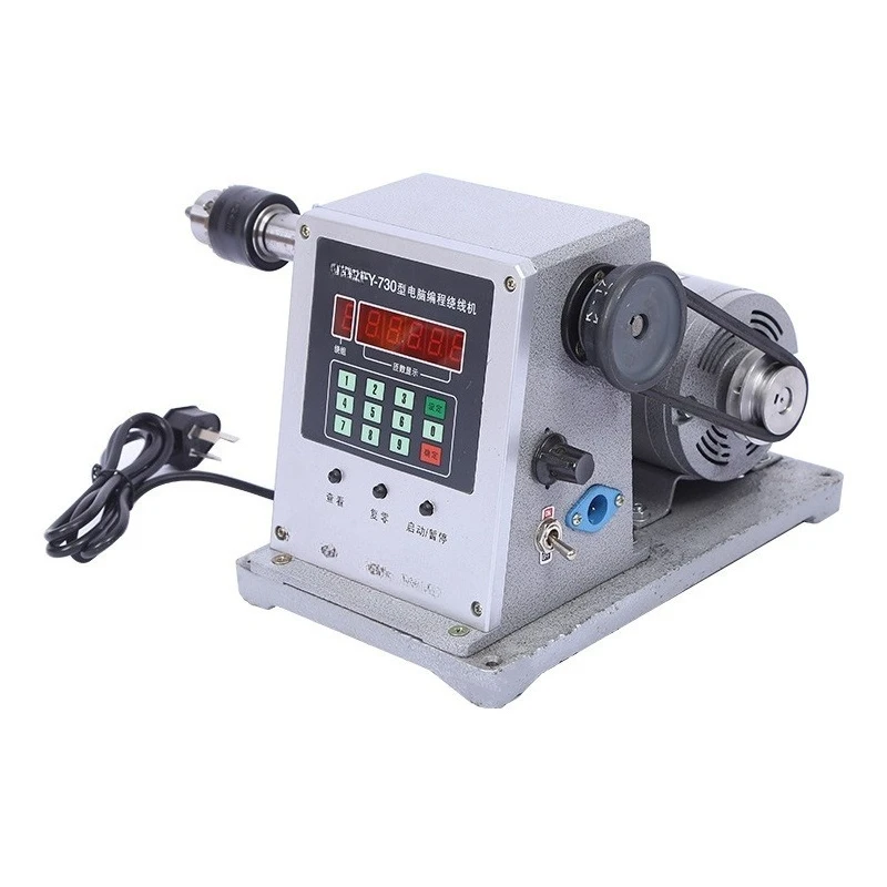 Computer programming Winding machine Set the number of turns Automatic stop Motor can adjust speed Electric winding machine