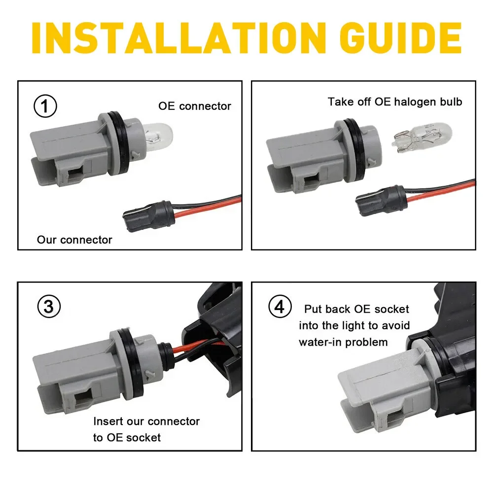 LupuAuto 2pcs Dynamic Led Turn Signals Side Marker Light Lamp Marker Indicator Light For Audi VW Volkswagen Bora Golf 3/4