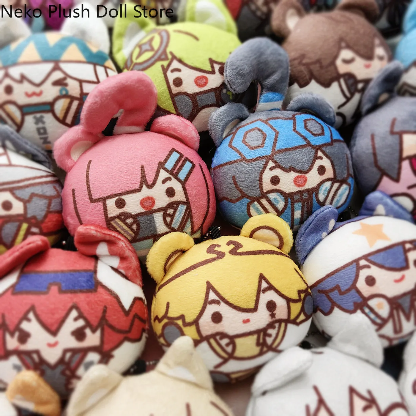 

AOTU Abby Anmicius Ray Camil Pelius Zander Anime Cosplay Halloween Dango Bag Pendant Cartoon Keychain Cosplay Mascot Fans Gift