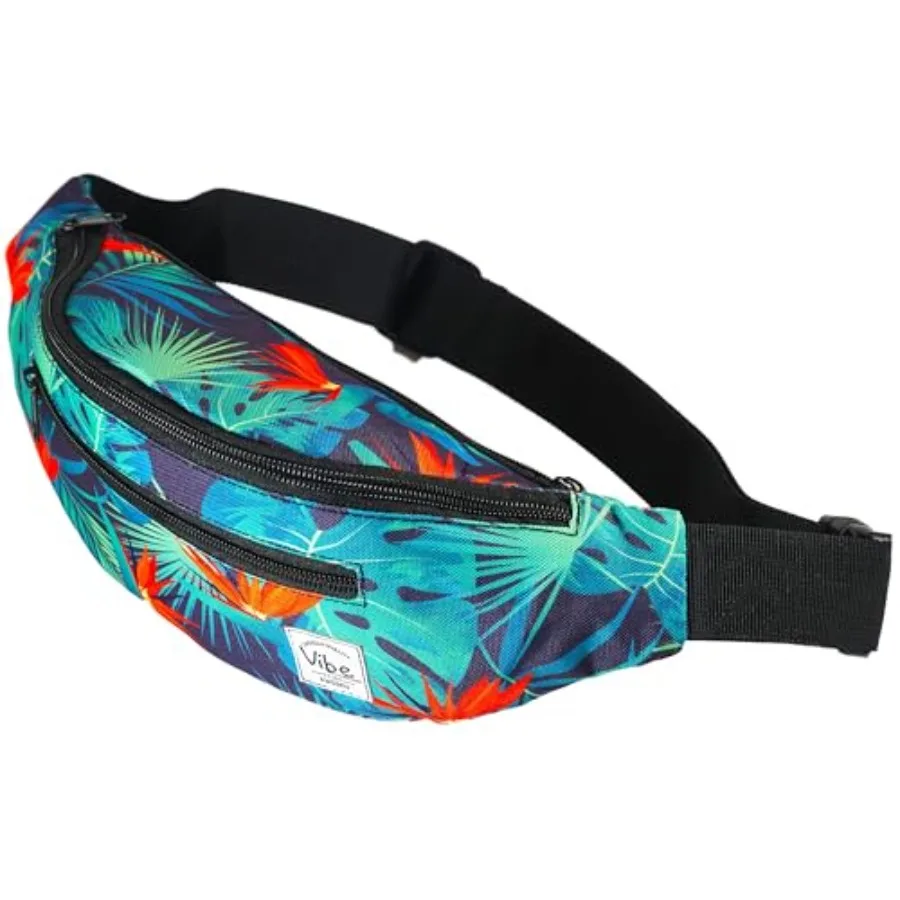 

Поясная сумка для мужчин и женщин - множество принтов - голографическая стильная сумка для фестивалей, рейвов, походов, бега, велоспорта