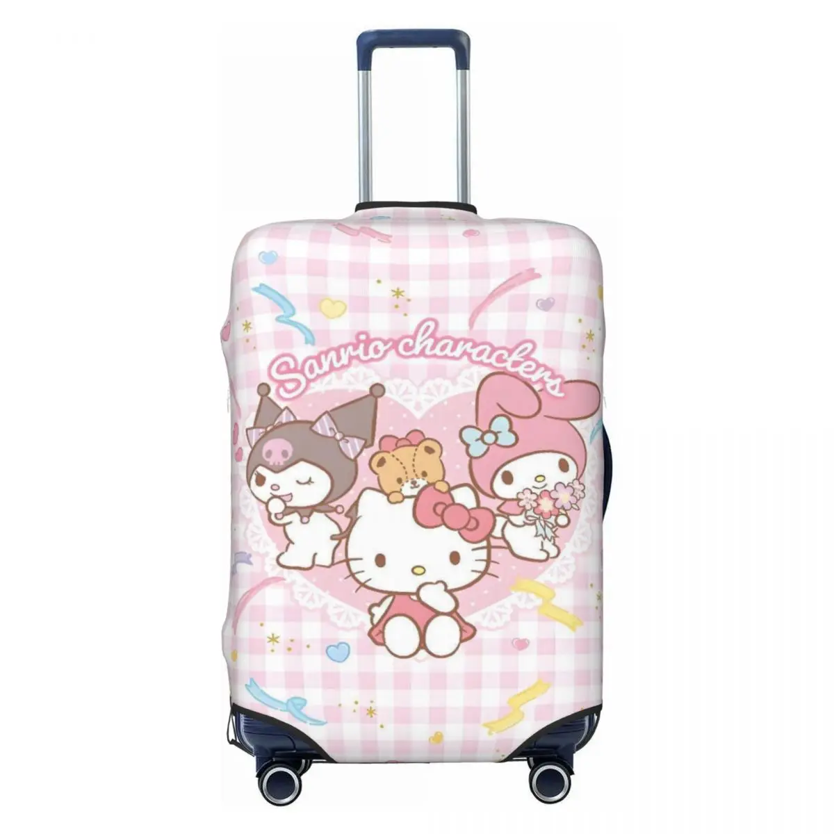 

Custom Melody Suitcase Cover Washable Classical Anime Cartoon Movie Travel Luggage Covers for 18-32 inch