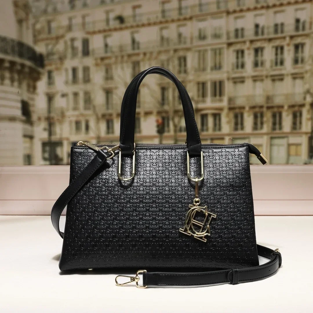 

Simple Designer Leather Tote Bag Fashionable Crossbody Handbag With Solid Color And Large Capacity Shopper