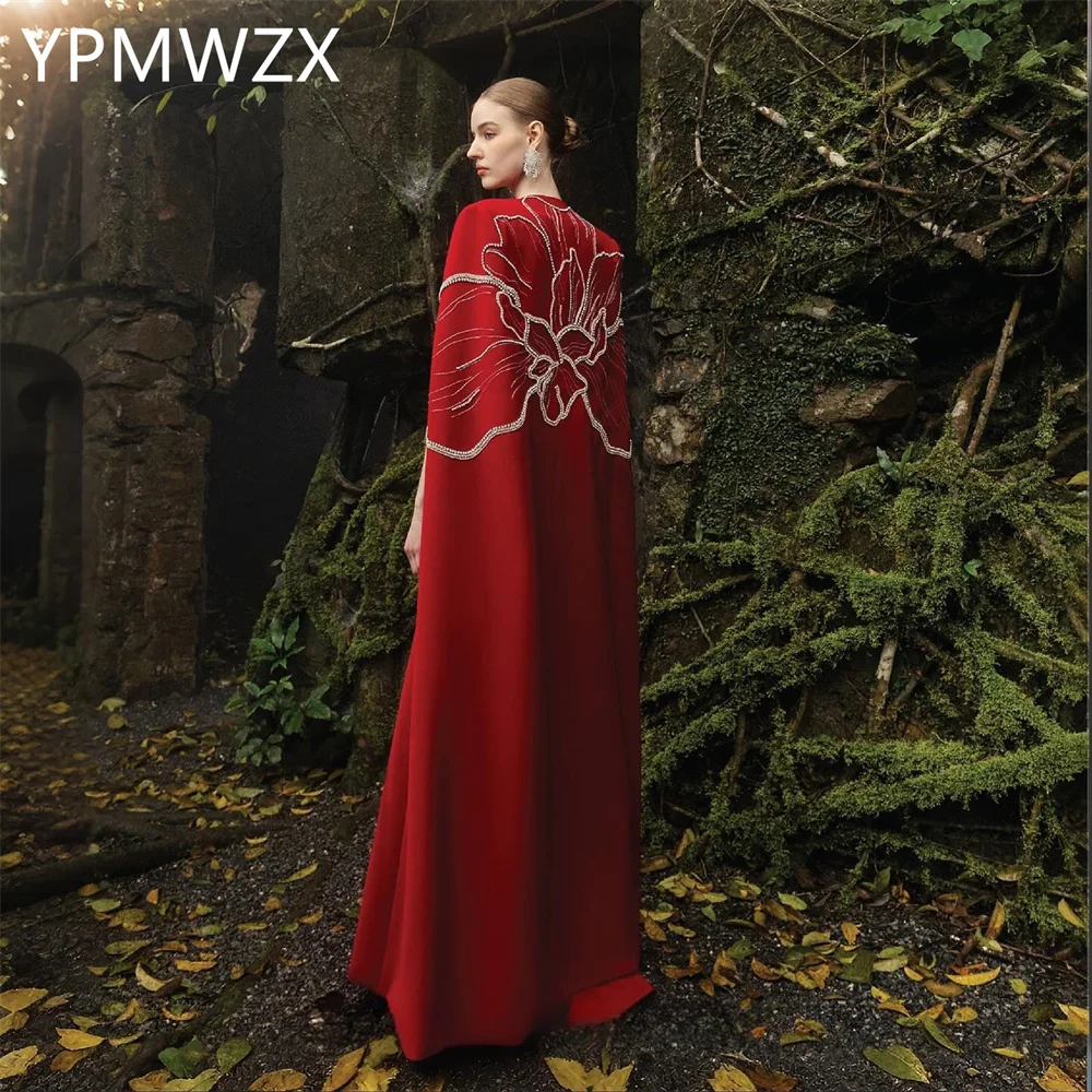 Customized Evening Dress Formal Women YPMWZX Square Collar A-line Floor Length Skirts Bespoke Occasion Dresses Party  Pr