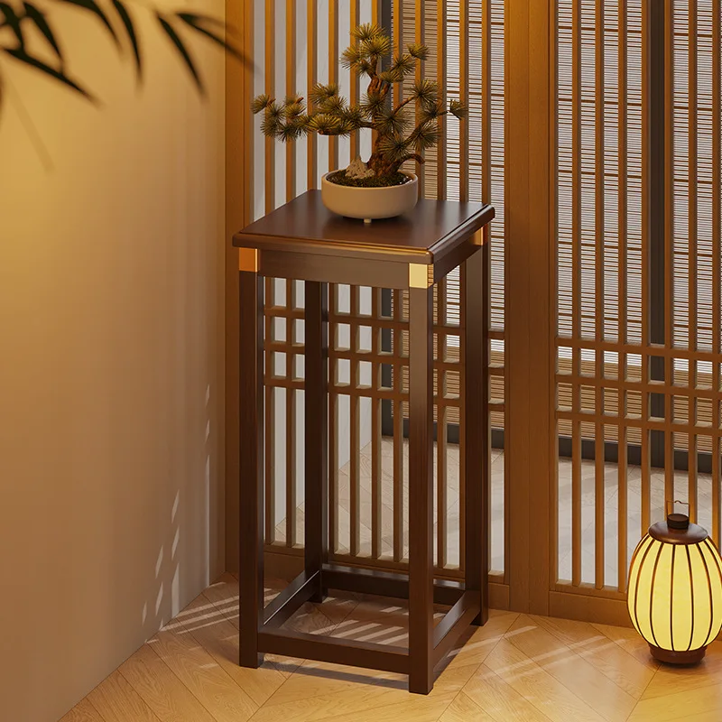 Flower rack living room floor-to-ceiling flower table non-solid wood green plant rack balcony ornament indoor flower pot rack