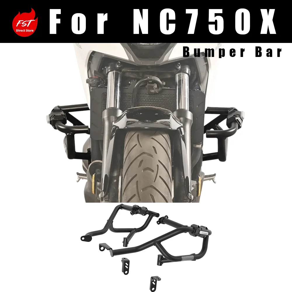 Aftermarket Racing Crash Bar & Protective Bumper Parts for  NC750X Motorcycle