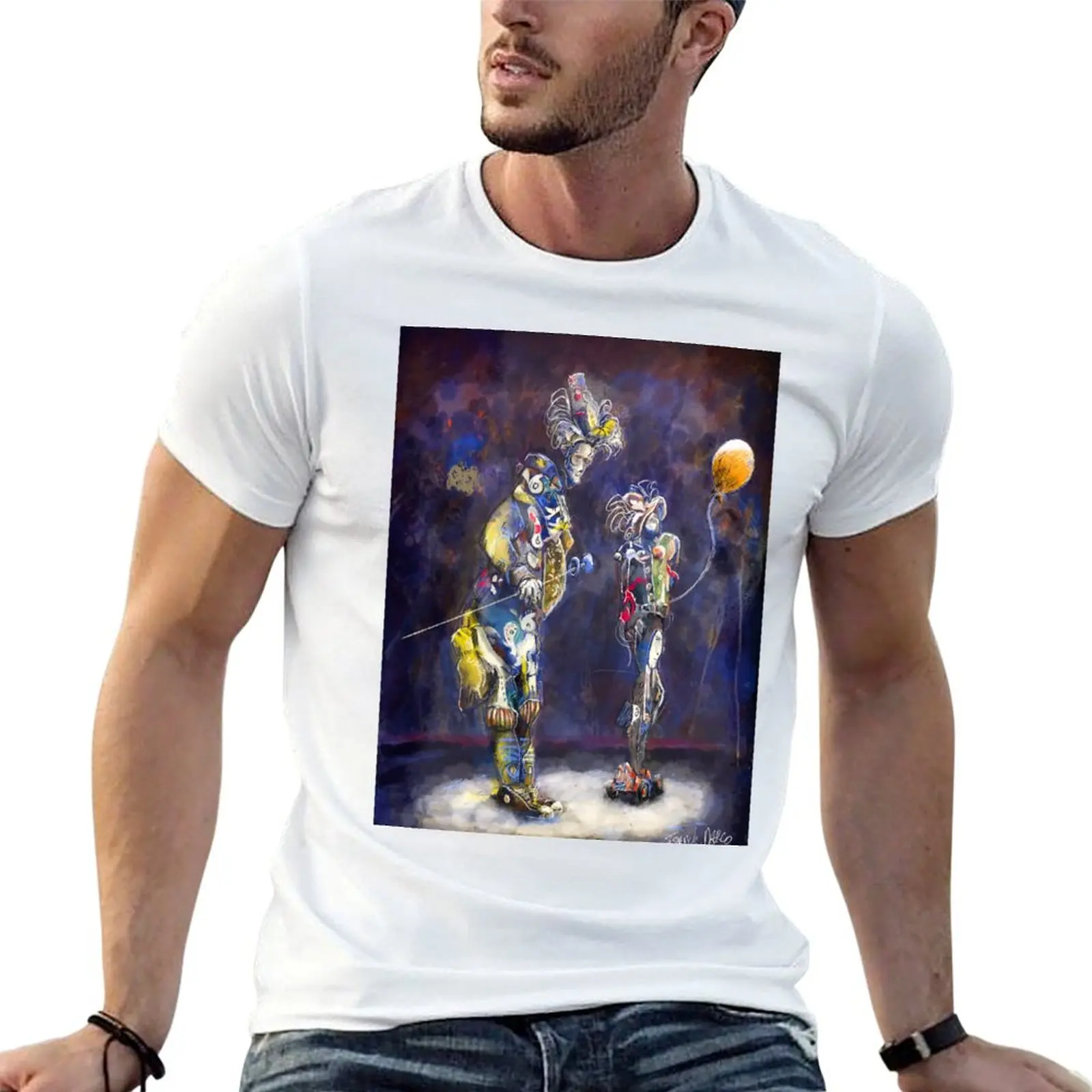 CiRcus T-Shirt Vintage Print Crew Neck Tee