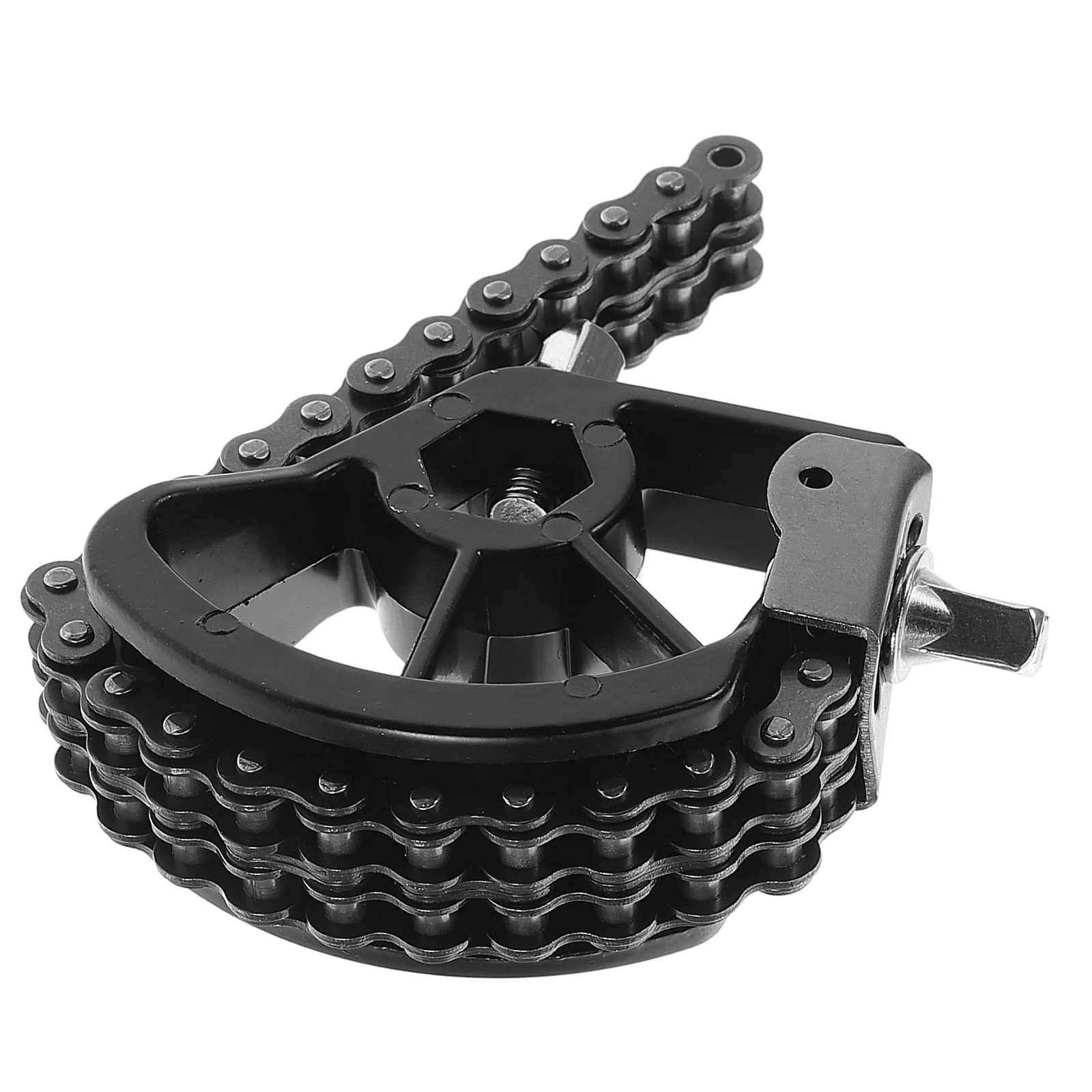 

Single Pedal Bass Drum Replacement Double Chain Adjustable Sensitivity Compatible with Jazz Drum Sets Easy for Drummers