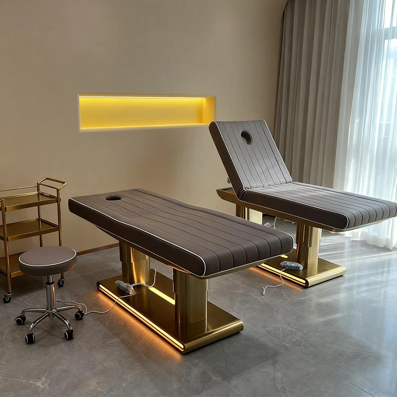 Electric beauty beds, adjustable chiropractic  medical aesthetic injection , bone-setting micro-shaping beds, wrinkle a