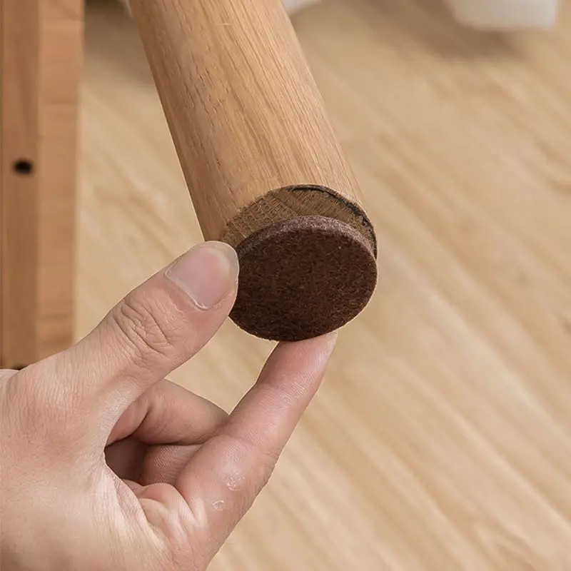 Self Adhesive Felt Furniture Pads, Anti Slip Anti Scratch Chair Leg, Table Feet Cover Pad Floors Protector Accessories