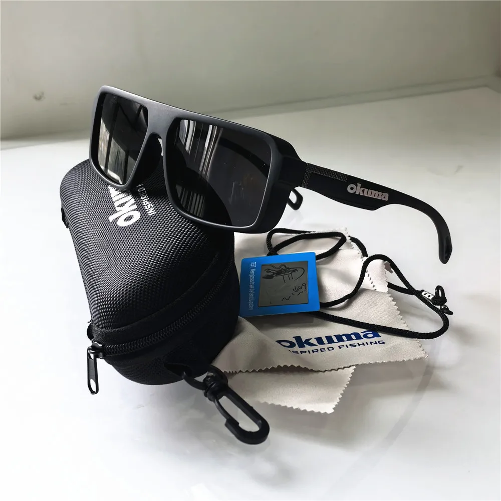 Okuma Polarisierte Angelbrillen UV400 Herren und Damen Outdoor-Sport Radfahren Jagd Fahren Sonnenbrillen – Detail 23