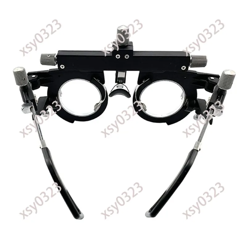 Optician Trial Glasses Frame, Adjustable Eye Testing Optometry Tool with Replaceable Cylinder Lens