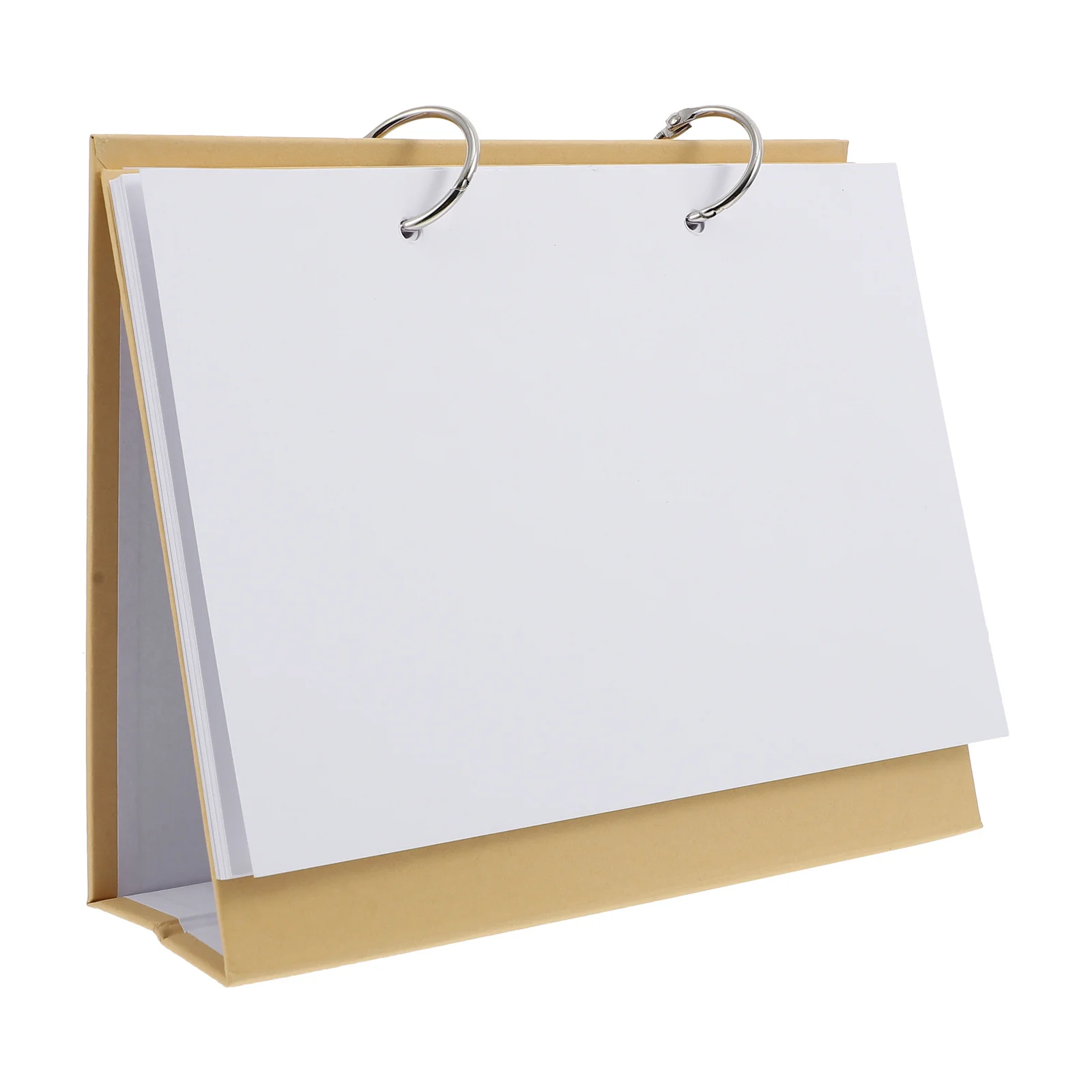 1Set DIY Kalender Herstellung Lose-Blatt Buch Leere Handgemalte Doodle Foto Display Praktische Kalender Herstellung Lose-blatt Buch