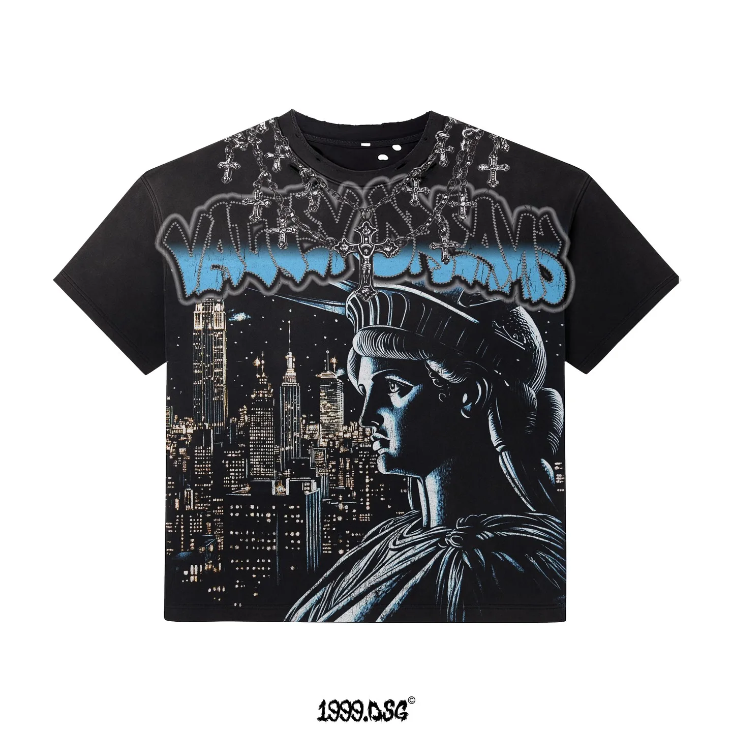 

Винтажные футболки с рисунком Harajuku, большие топы y2k, уличная черная футболка с короткими рукавами, мужская одежда