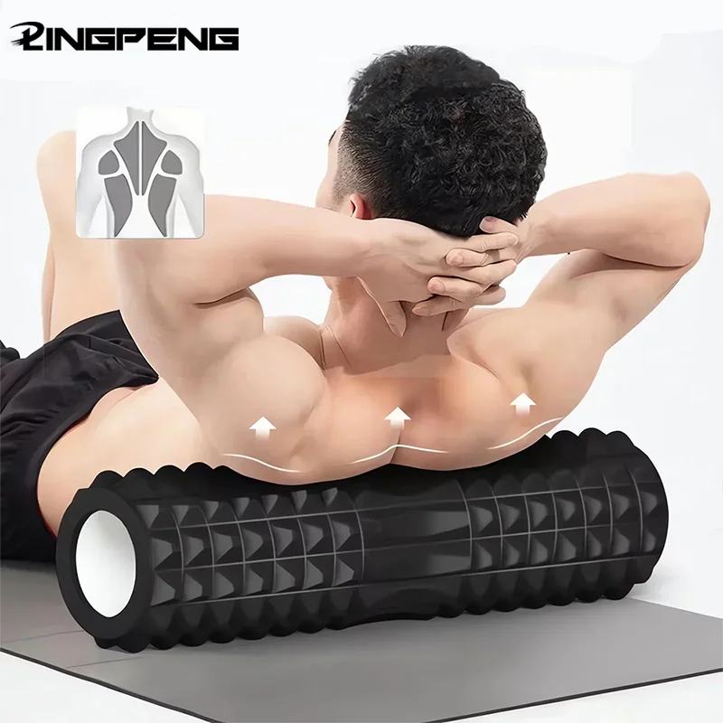 45/30cm 폼 마사지 롤러 중공 기둥 피트니스 장비 근육 마사지 물리치료 및 스포츠 재활용