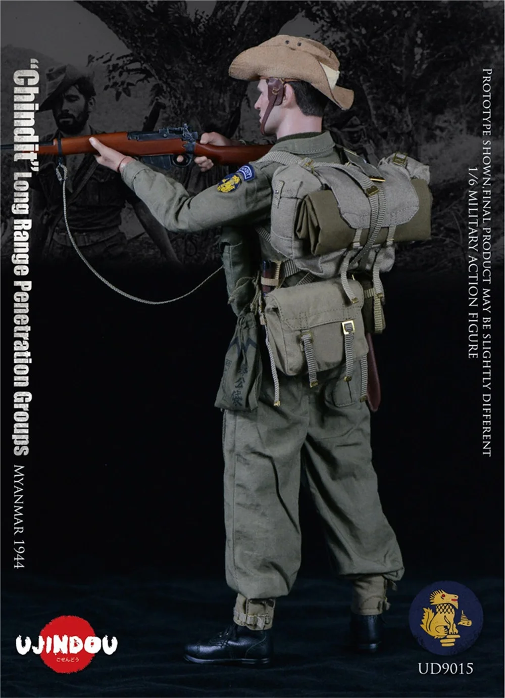 Ujindou UD9015 Schaal 1/6 Wwii Serie Britse Lange Bereik Penetratie Groepen 1944 Volledige Set Action Figures Voor Fans Collectable