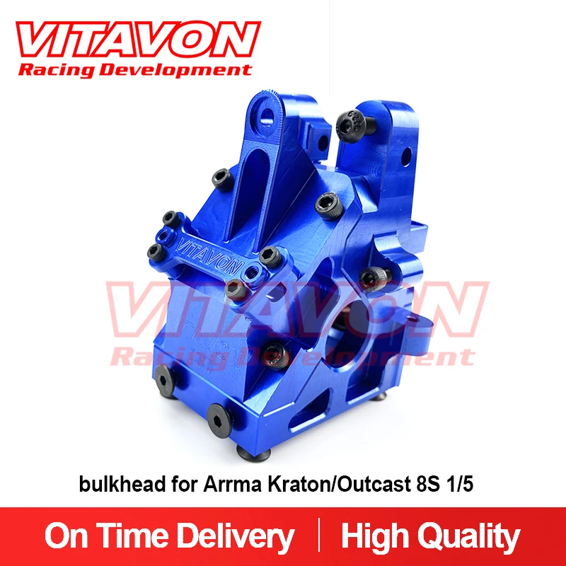 VITAVON Redesigned CNC Alu7075 Bulkhead V2 For Arrma Kraton 8S/Outcast 8S 1/5