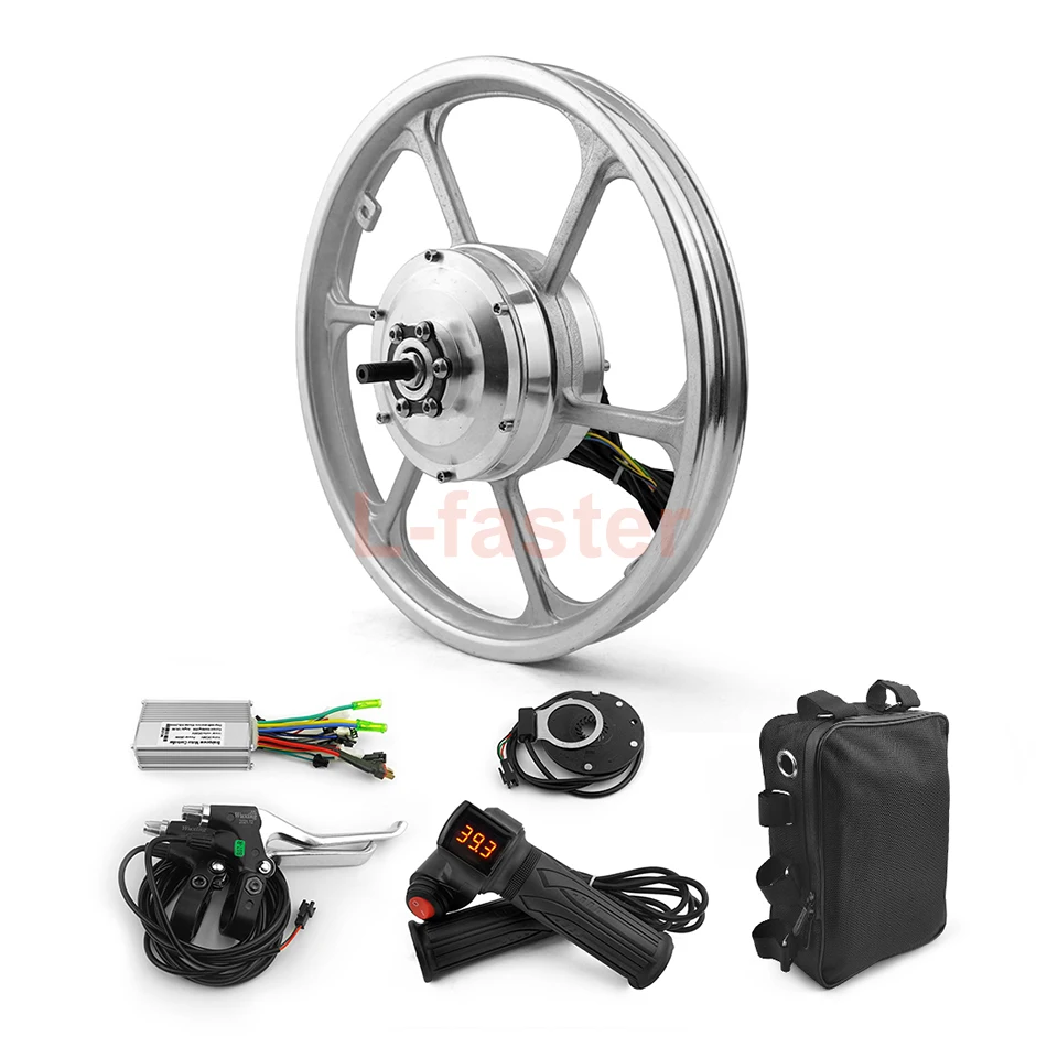 Moteur de Moyeu électrique de 14 Pouces, Roue Avant Arrière de Moteur Résistant à L'eau Ipx6 de 8000W-10000W, Roue de Moteur de Scooter électrique de 110-150 Km/H