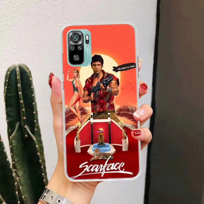 Scarface 1983 Film Al Pacino Movie For Xiaomi Poco X6 X3 Nfc X5 X4 F6 F5 Pro Phone Case F4 Gt F3 F2 F1 M5S M4 M3 M2 5G Fundas Co