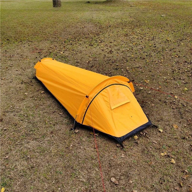 Camping tent ultra-light aluminum pole outdoor equipment camping sleeping bag single tent mountaineering lightweight