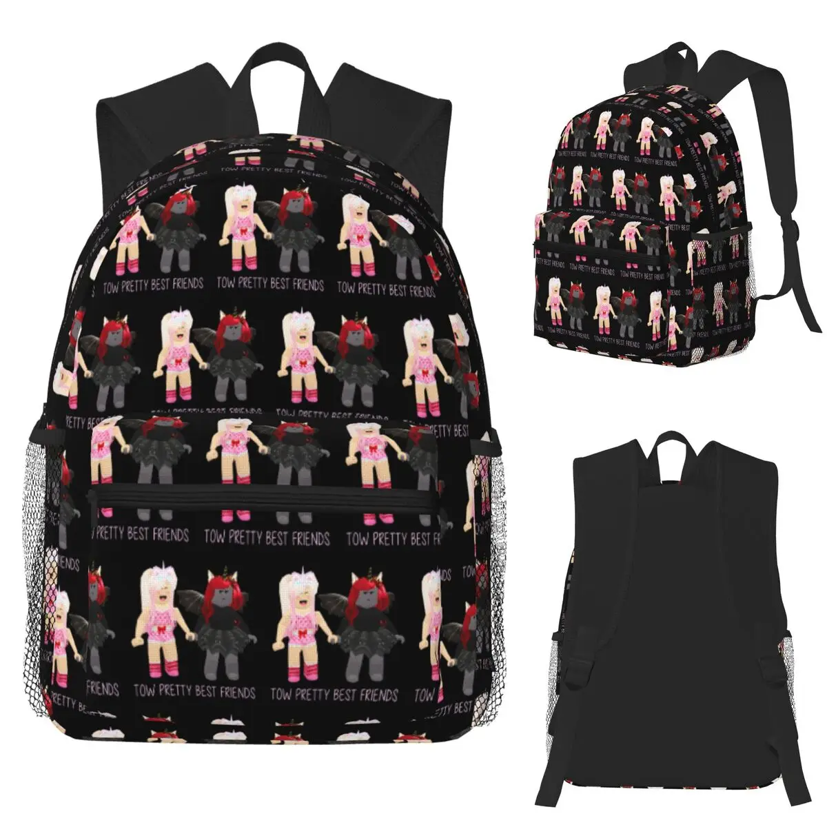 

Iamsanna Student Backpack School Bag Hiking Travel Daypack for Men Women Fashion Bookbag Shoulder Bags