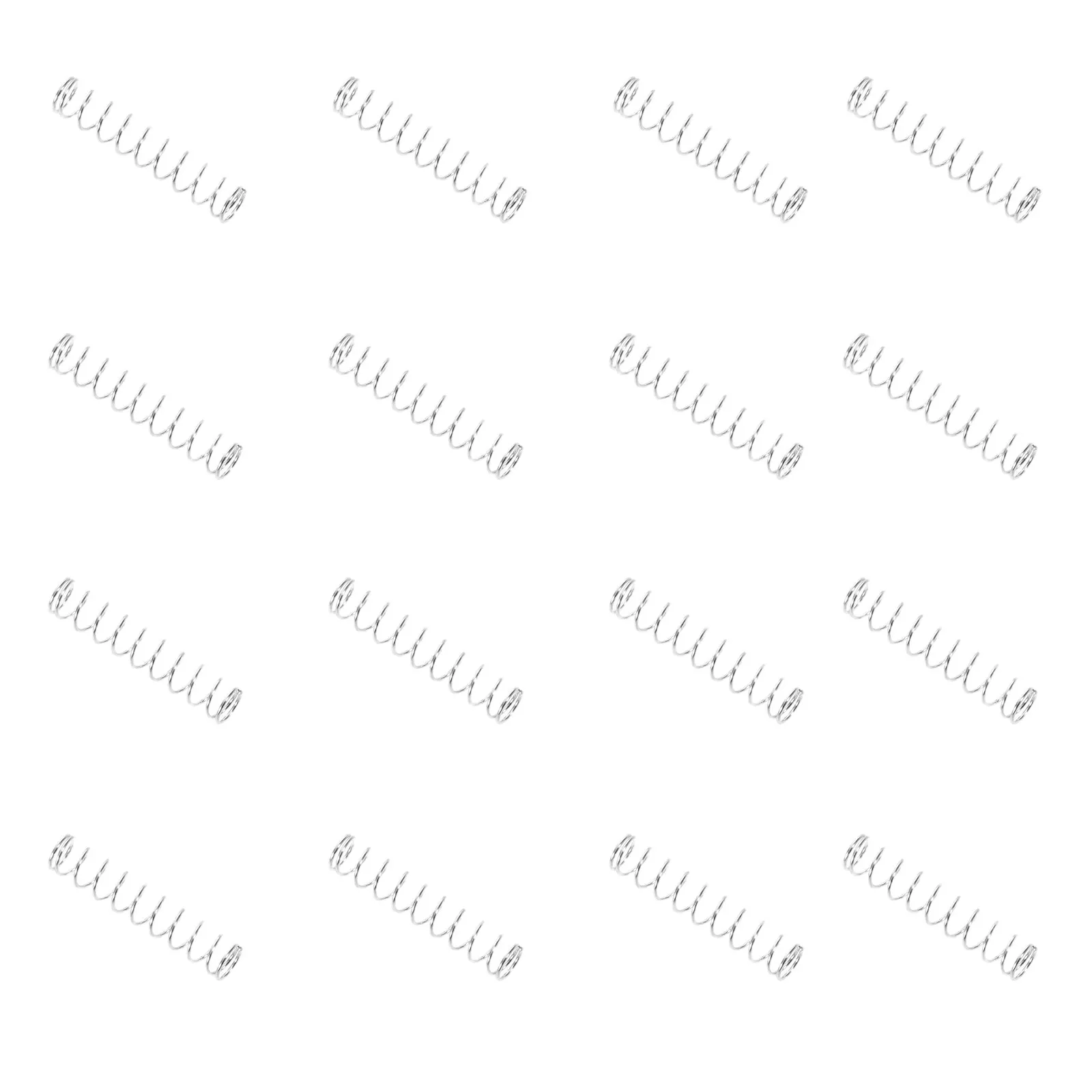 

20Pcs Stainless Steel Pen Springs Bulk Replacement for Ballpoint Pen Refills Compression Spring Smooth Ink Flow Leak Proof
