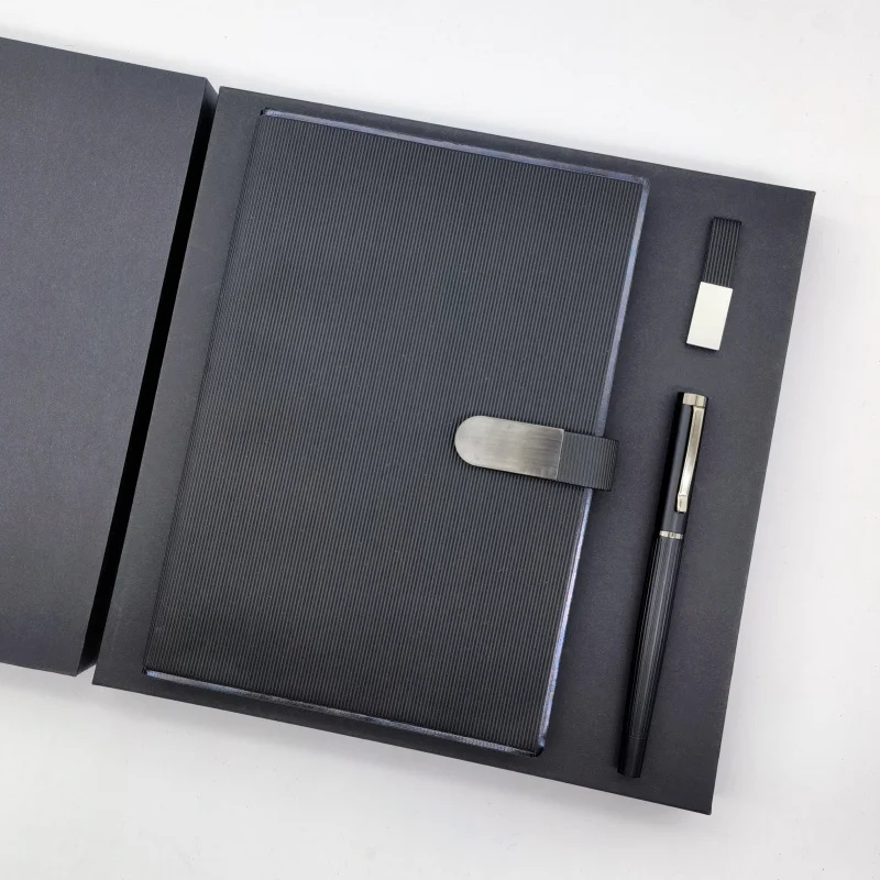 

2025customized.Luxury stylus pen and USB and notebook set Business 231011