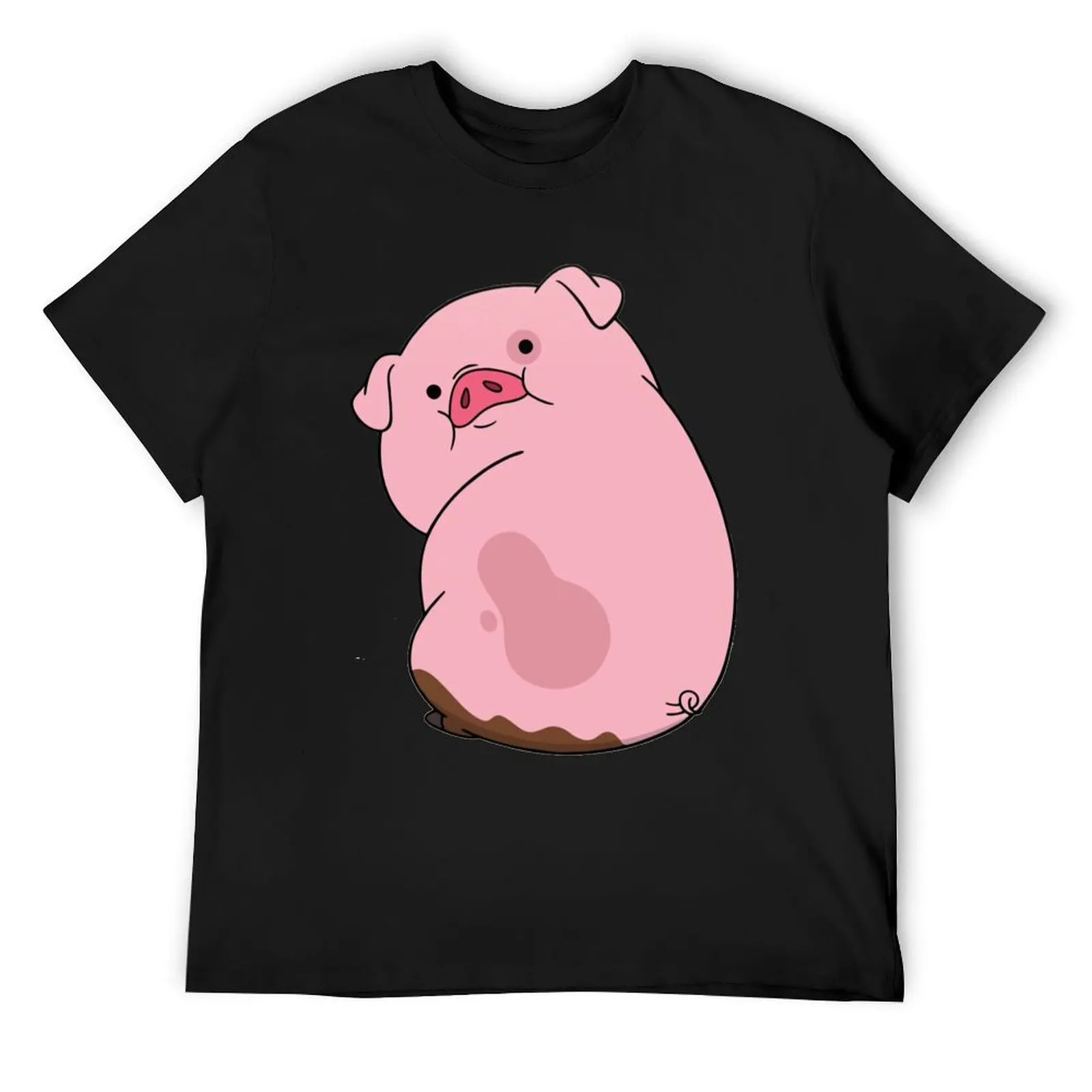 waddles T-Shirt korean fashion blue archive mens big and tall t shirts